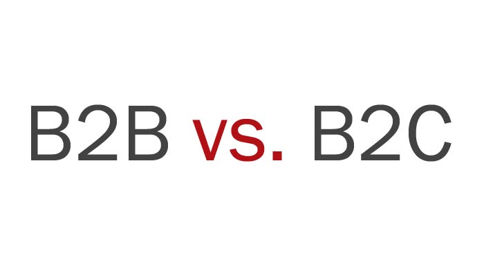 Difference between B2B and B2C