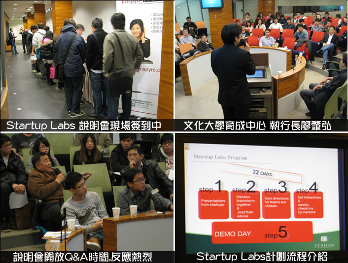 1/17 Startup Labs 活動說明會