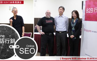 Enspyre B2B Marketing Seminar 6 – SEO