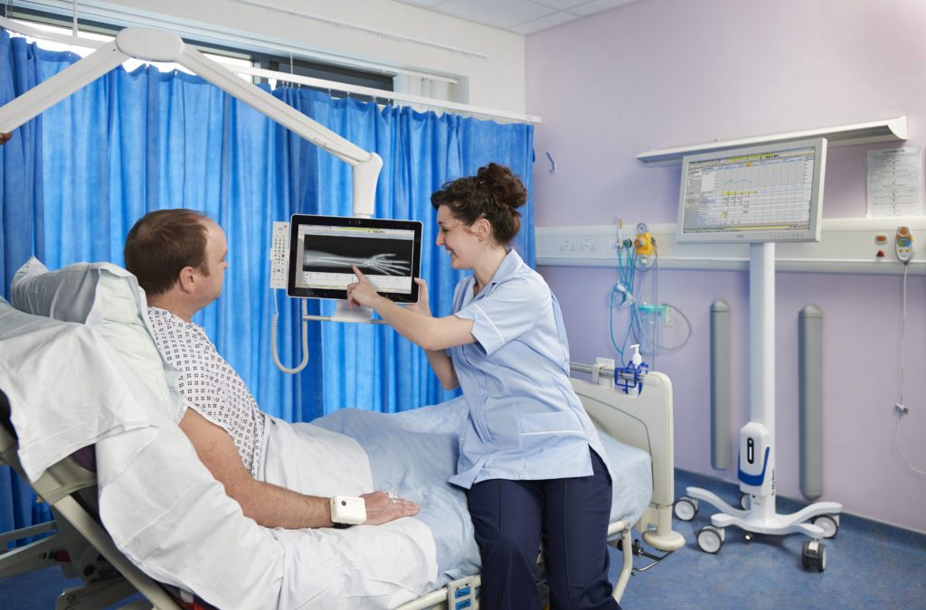 Enspyre Customer Folcrom – Hospital Monitor Arms