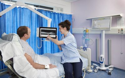 Enspyre Customer Folcrom – Hospital Monitor Arms
