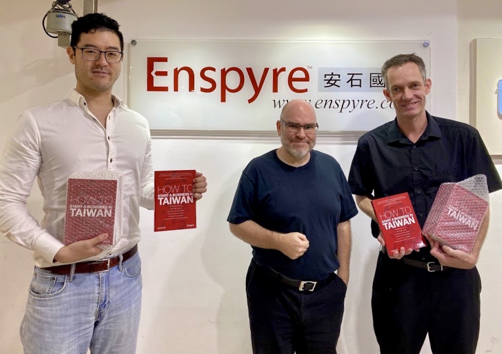 Enspyre donated books《 How to Start a Business in Taiwan 》to Abled Minds Taiwan to support empowering physically disabled people become entrepreneurs.