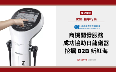 【客戶案例】成功挖掘商機紅海，日龍儀器 InBody 精準掌握潛在名單