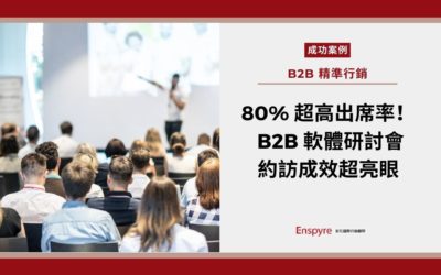 【客戶案例】安石衝刺 80% 超高出席率！打造 B2B 軟體研討會成效亮眼