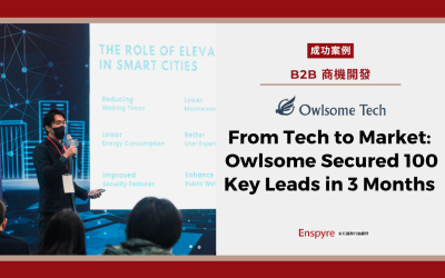 From Tech to Market: Owlsome Secured 100 Key Leads in 3 Months with Enspyre’s Lead Generation Service