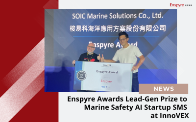 Enspyre Awards Lead Generation Prize to Marine Safety AI Startup SMS at InnoVEX