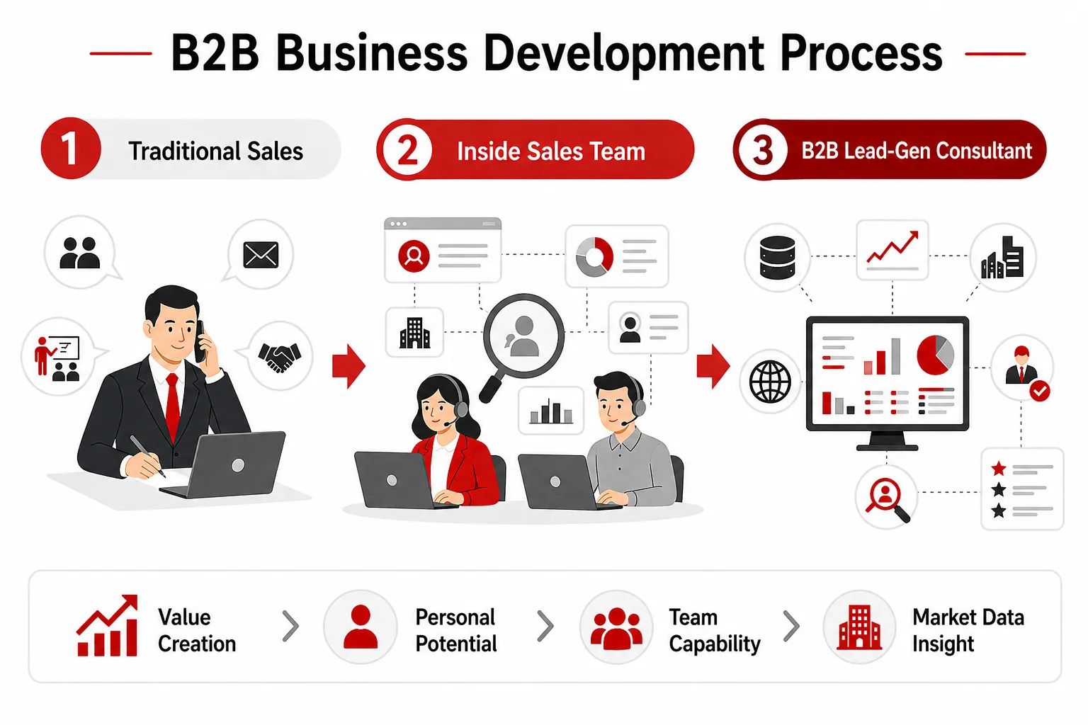 B2B Business Development Process- Enspyre