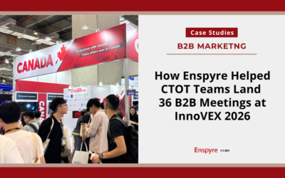 How Enspyre Helped CTOT Teams Land 36 B2B Meetings at InnoVEX 2026